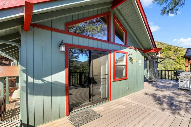 a view of a livingroom with furniture and wooden floor