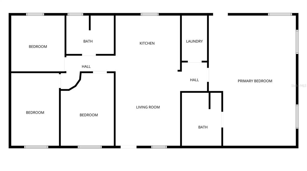 601 Southwest Quarry Circle Fort White, FL 32038 - Photo 21 of 21 a picture of a floor plan