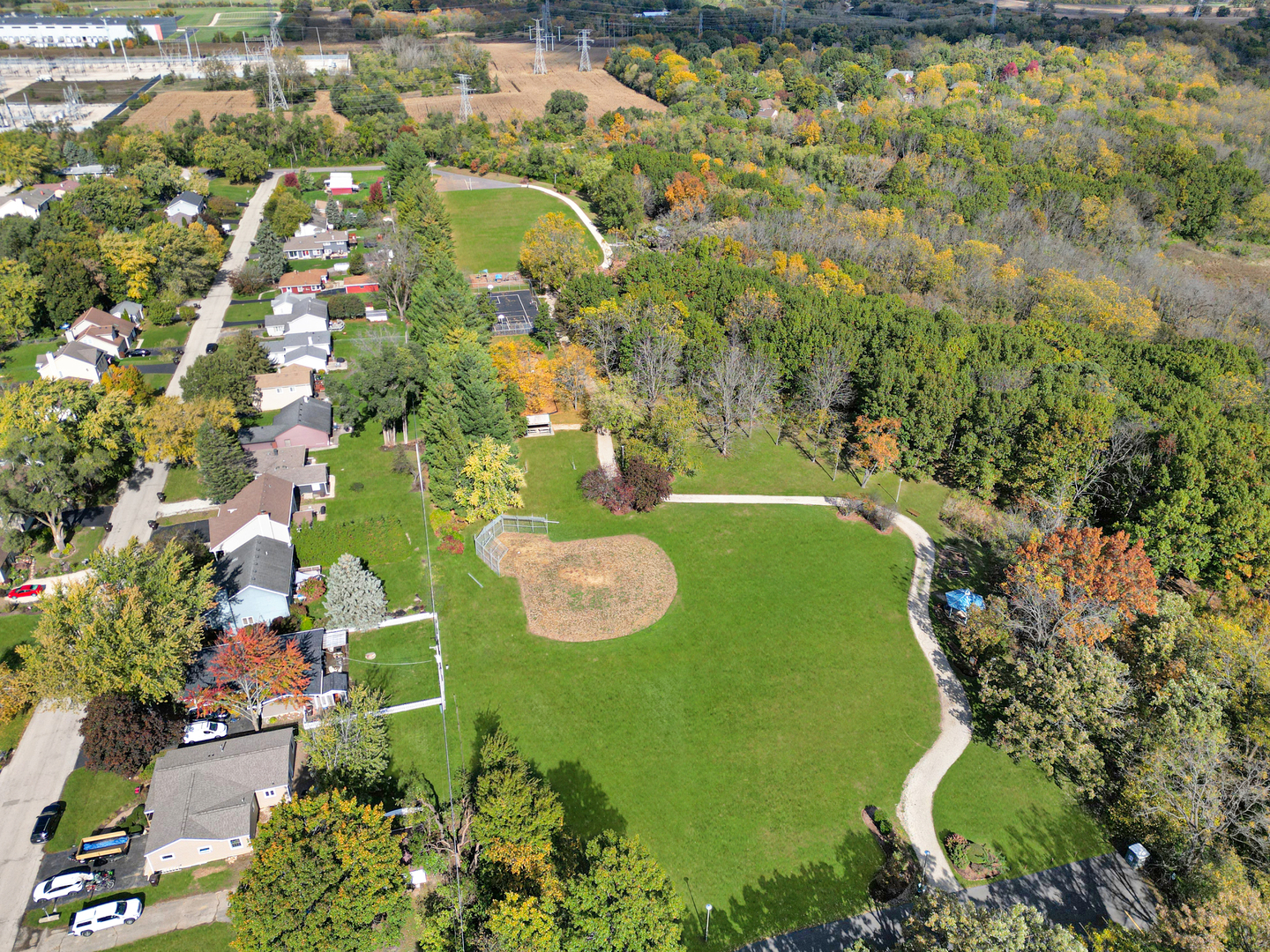 18 Greenview Road Oakwood Hills, IL 60013 - Photo 30 of 35 a green field with lots of flowers