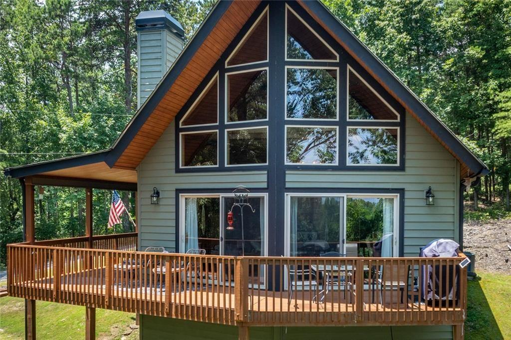1328 Birch Lane Ranger, GA 30734 - Photo 2 of 33 a view of a house with a wooden deck and a yard