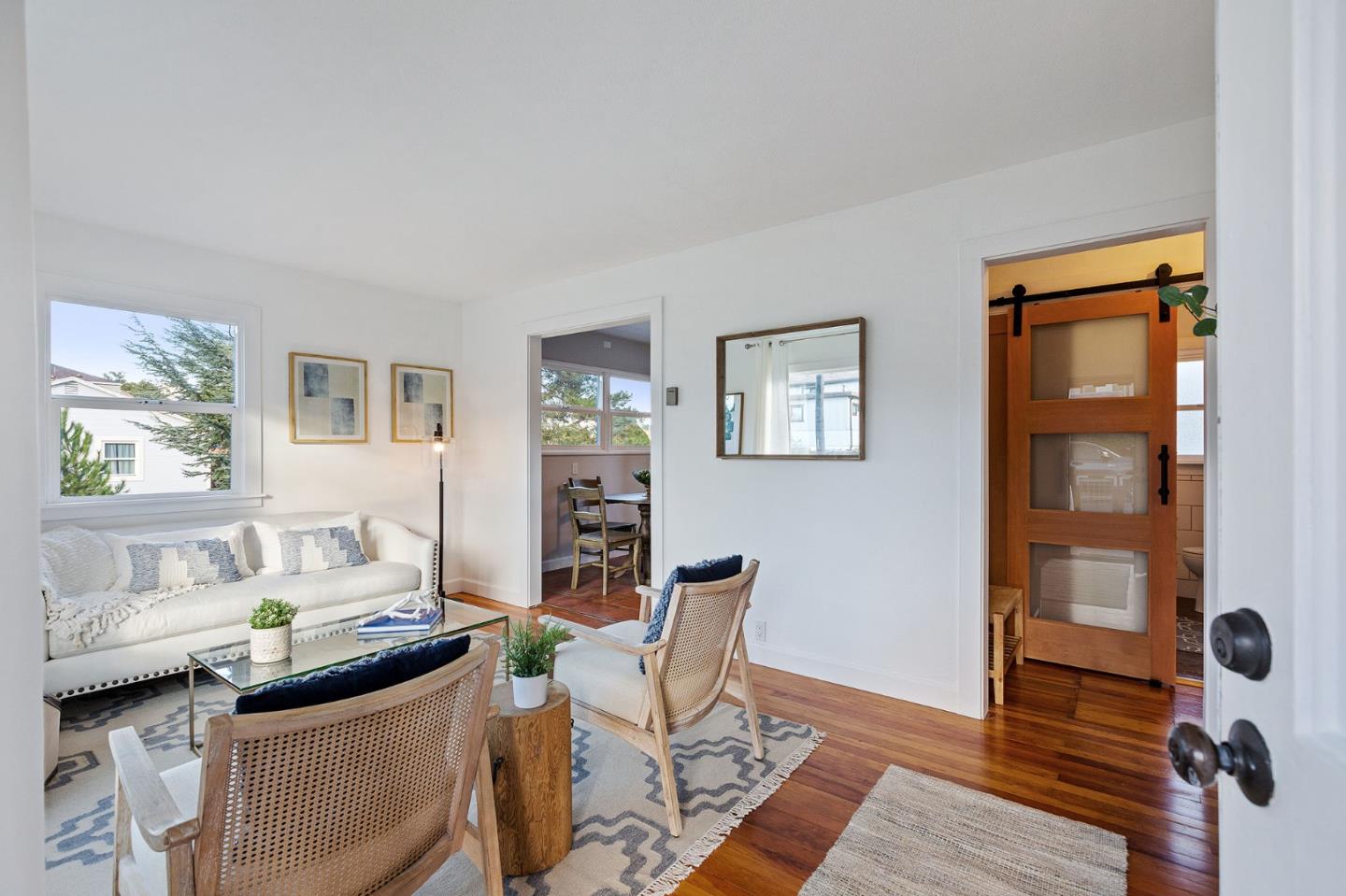 3946 La Colina Road El Sobrante, CA 94803 - Photo 6 of 49 a dining room with wooden floor and large windows