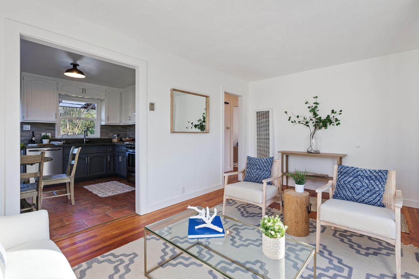 3946 La Colina Road El Sobrante, CA 94803 - Photo 10 of 49 a living room with furniture and wooden floor