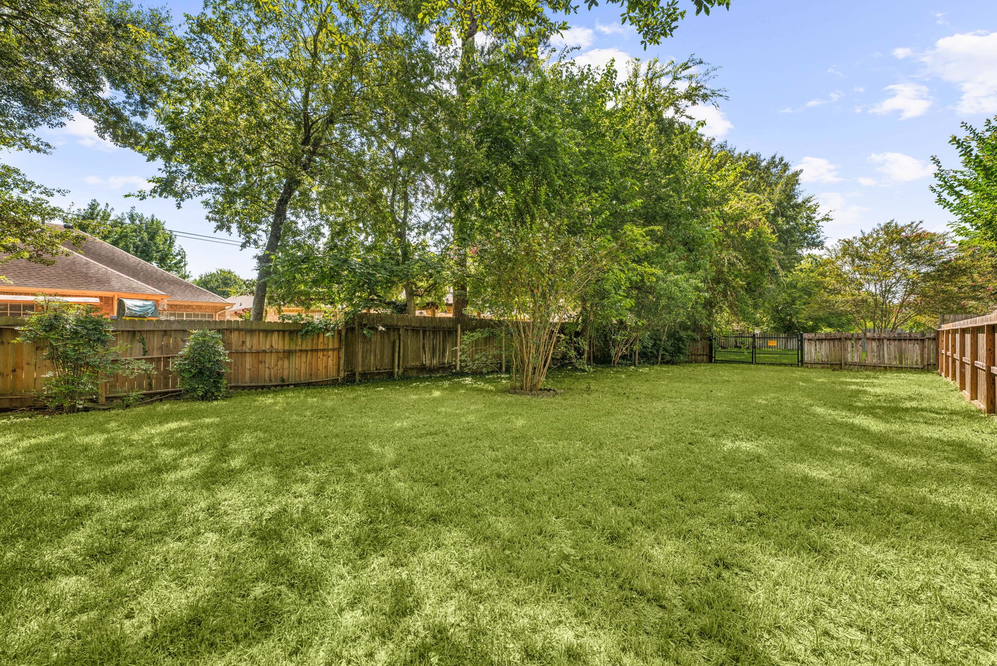 17407 Loring Lane Spring, TX 77388 - Photo 42 of 50 Secondary fenced in area in the backyard