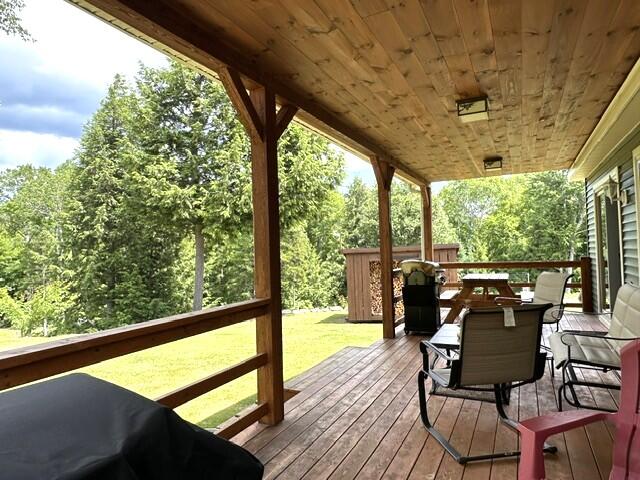 5 Quick Stream Drive, Unit 1 Strong, ME 04983 - Photo 17 of 37 Porch another view