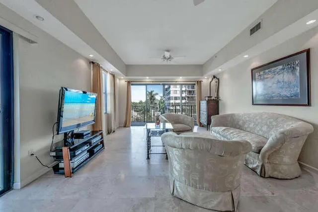 a view of a city with an ocean