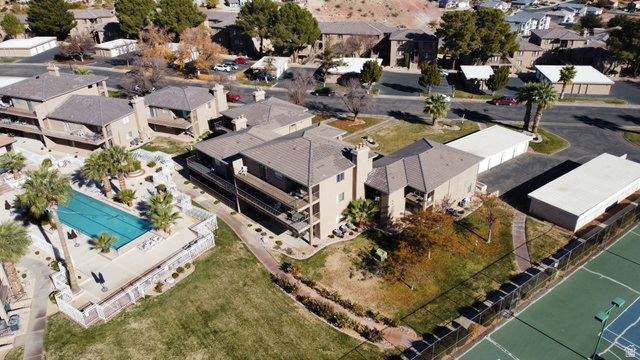 860 South Village Road, Unit Y8 St. George, UT 84770 - Photo 27 of 29 Aerial perspective of suburban area