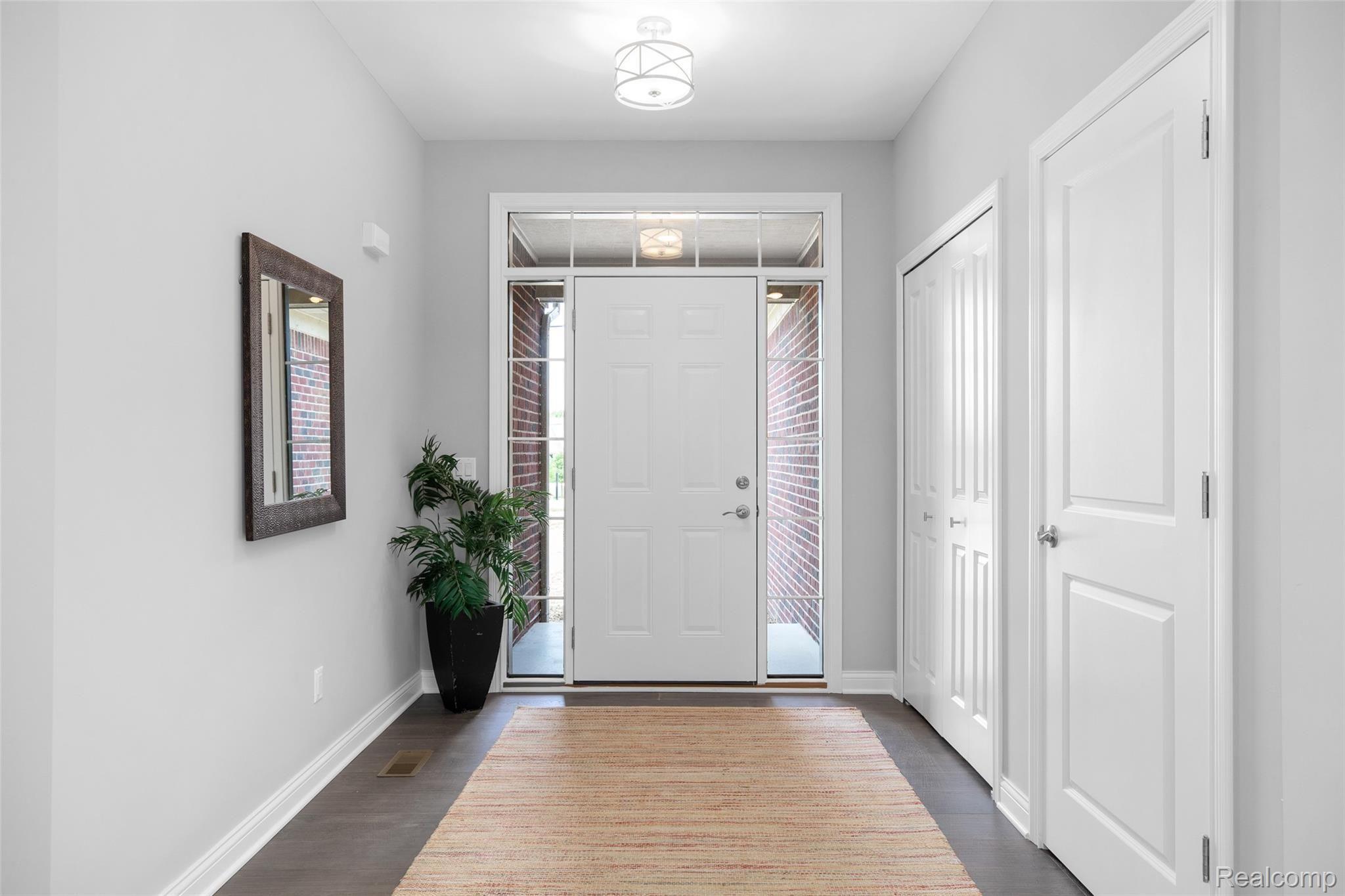 1133 Pratt Road Metamora, MI 48455 - Photo 7 of 41 Front Entry Upgraded With Side Lights & Transom Window