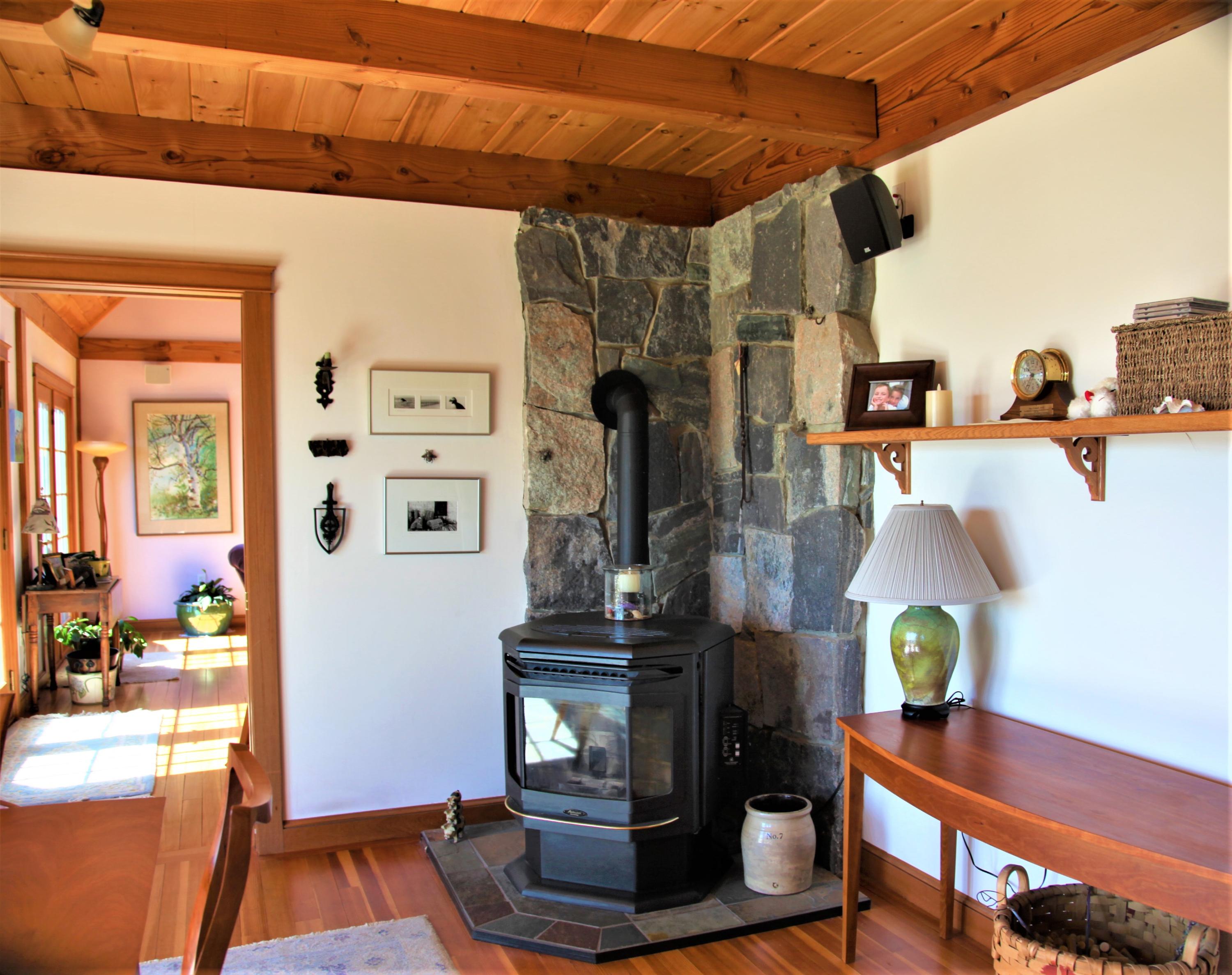 20 Campground Road Jonesport, ME 04649 - Photo 41 of 60 Pellet stove