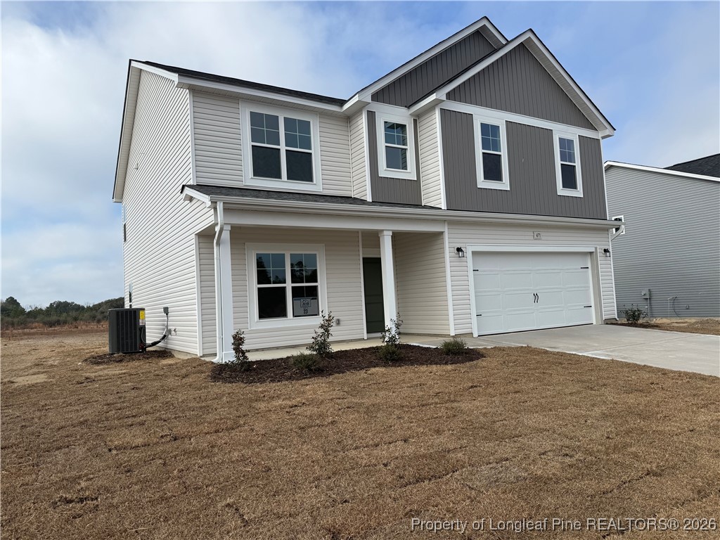 471 Ashley Hts Drive Aberdeen, NC 28315 - Photo 2 of 38 a front view of a house with a yard