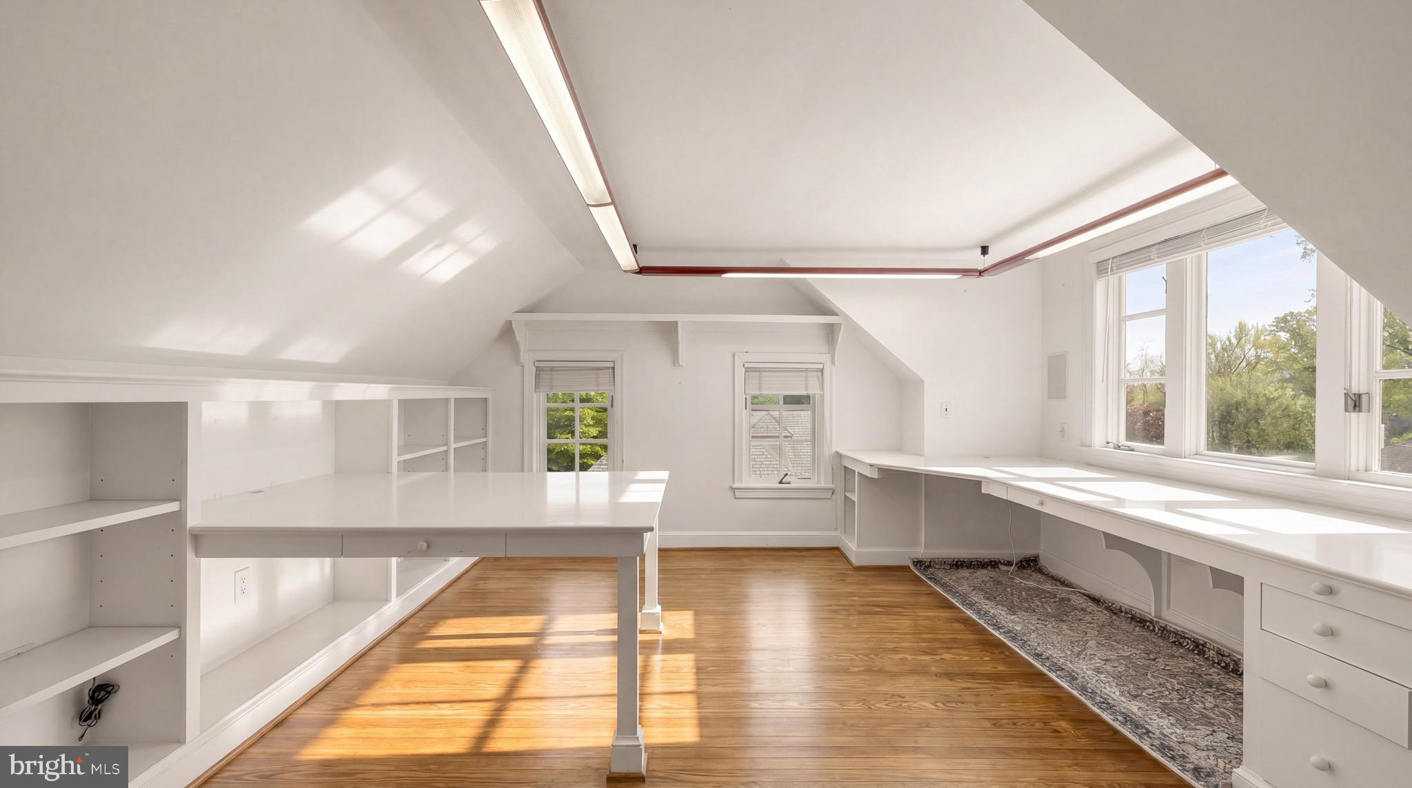 3640 Brandywine Street Northwest Washington, DC 20008 - Photo 27 of 39 a large white kitchen with a large window