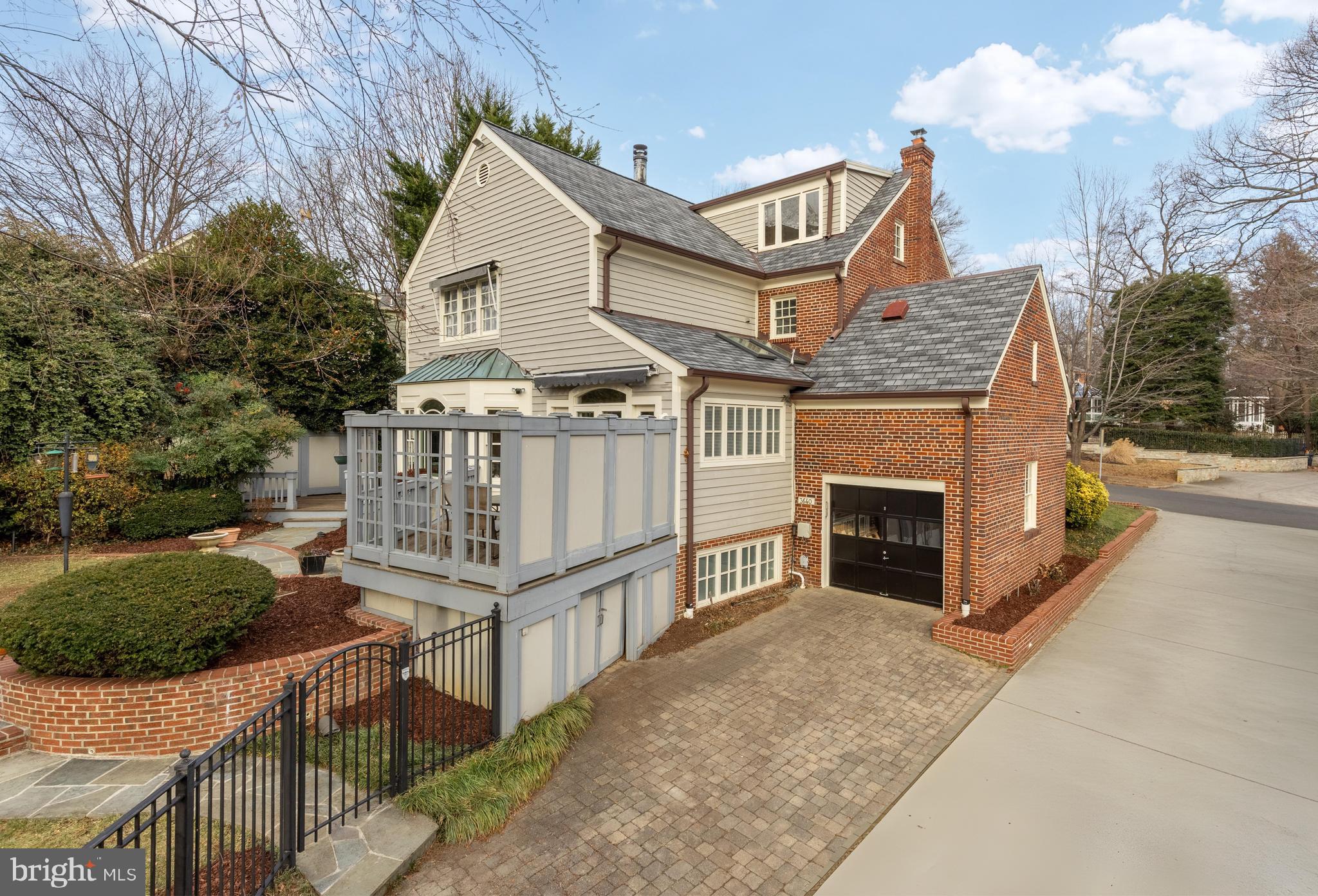 3640 Brandywine Street Northwest Washington, DC 20008 - Photo 37 of 39 a view of a house with wooden fence