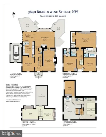 $1,900,000 | 3640 Brandywine Street Northwest, Washington, DC 20008