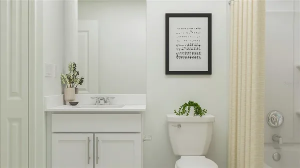 a bathroom with a toilet a sink and a mirror