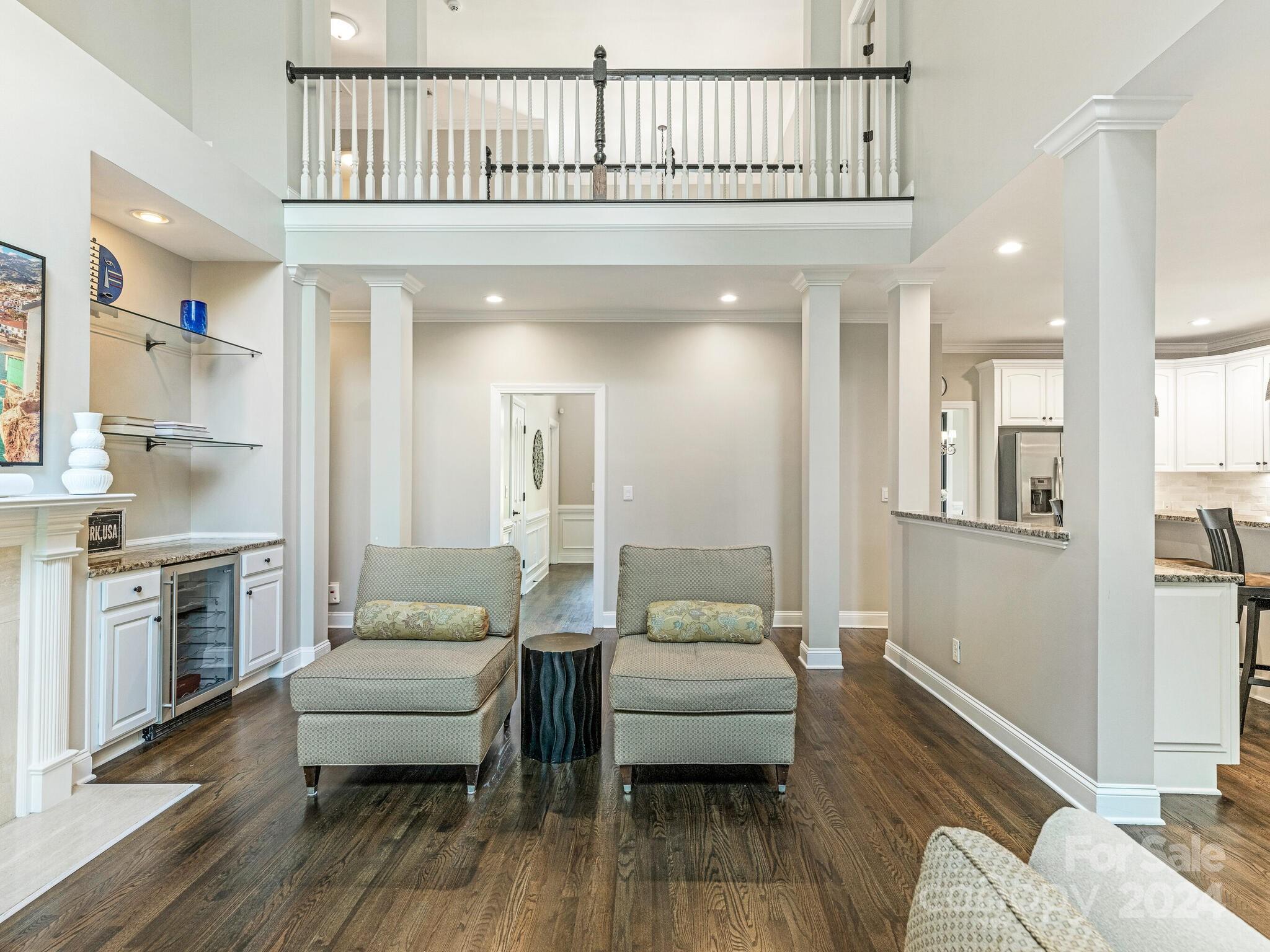 3234 Planters Ridge Road Charlotte, NC 28270 - Photo 13 of 33 a living room with furniture and a wooden floor
