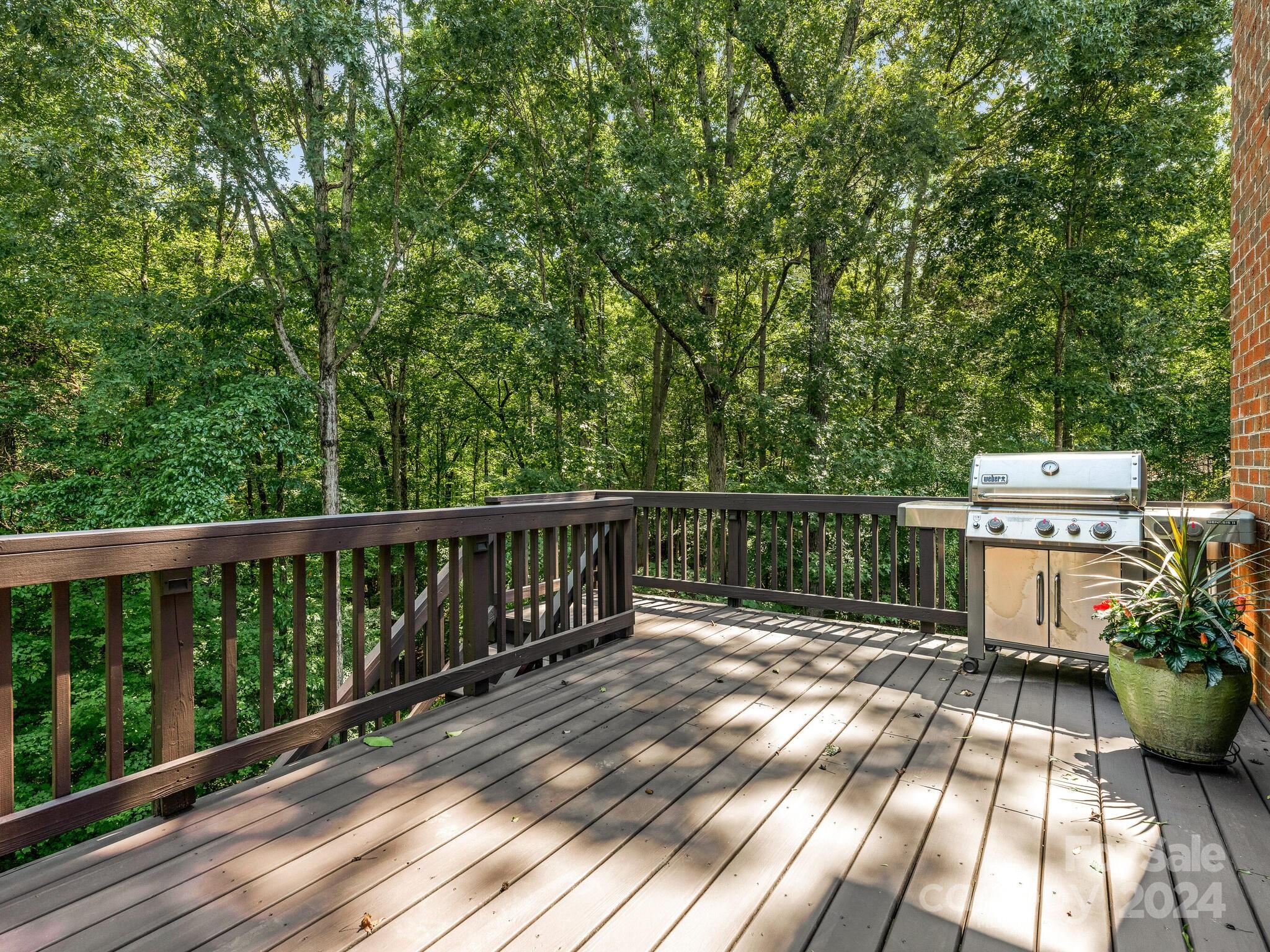 3234 Planters Ridge Road Charlotte, NC 28270 - Photo 18 of 33 a view of balcony with wooden floor and fence