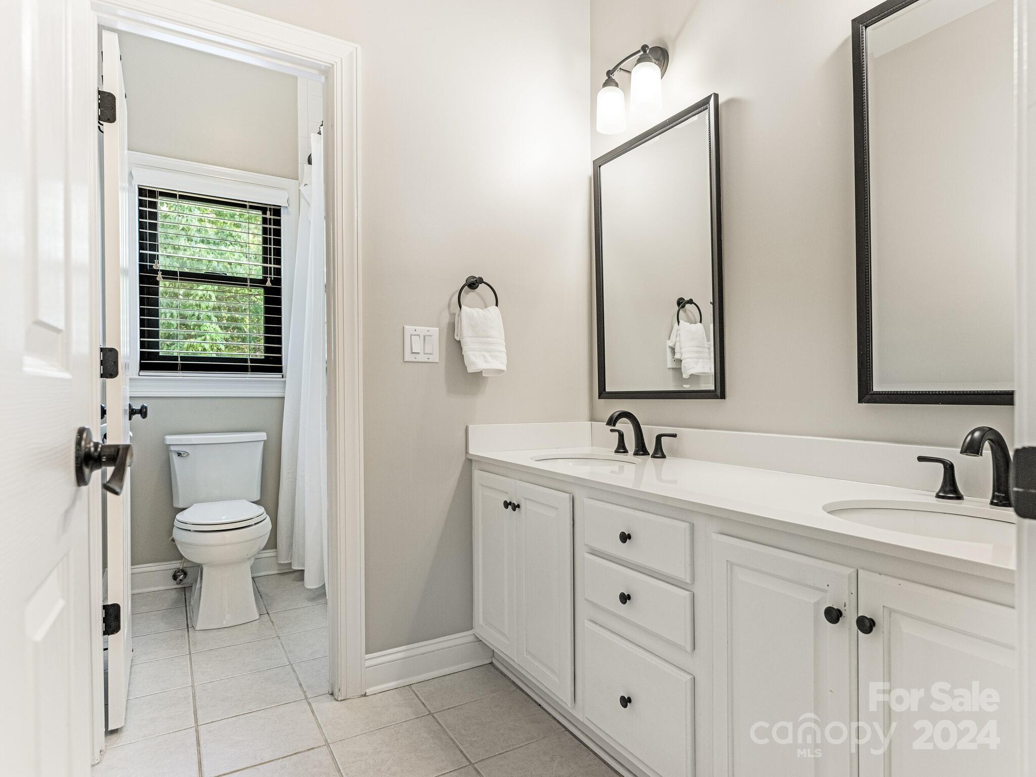 3234 Planters Ridge Road Charlotte, NC 28270 - Photo 21 of 33 a bathroom with a toilet sink and mirror