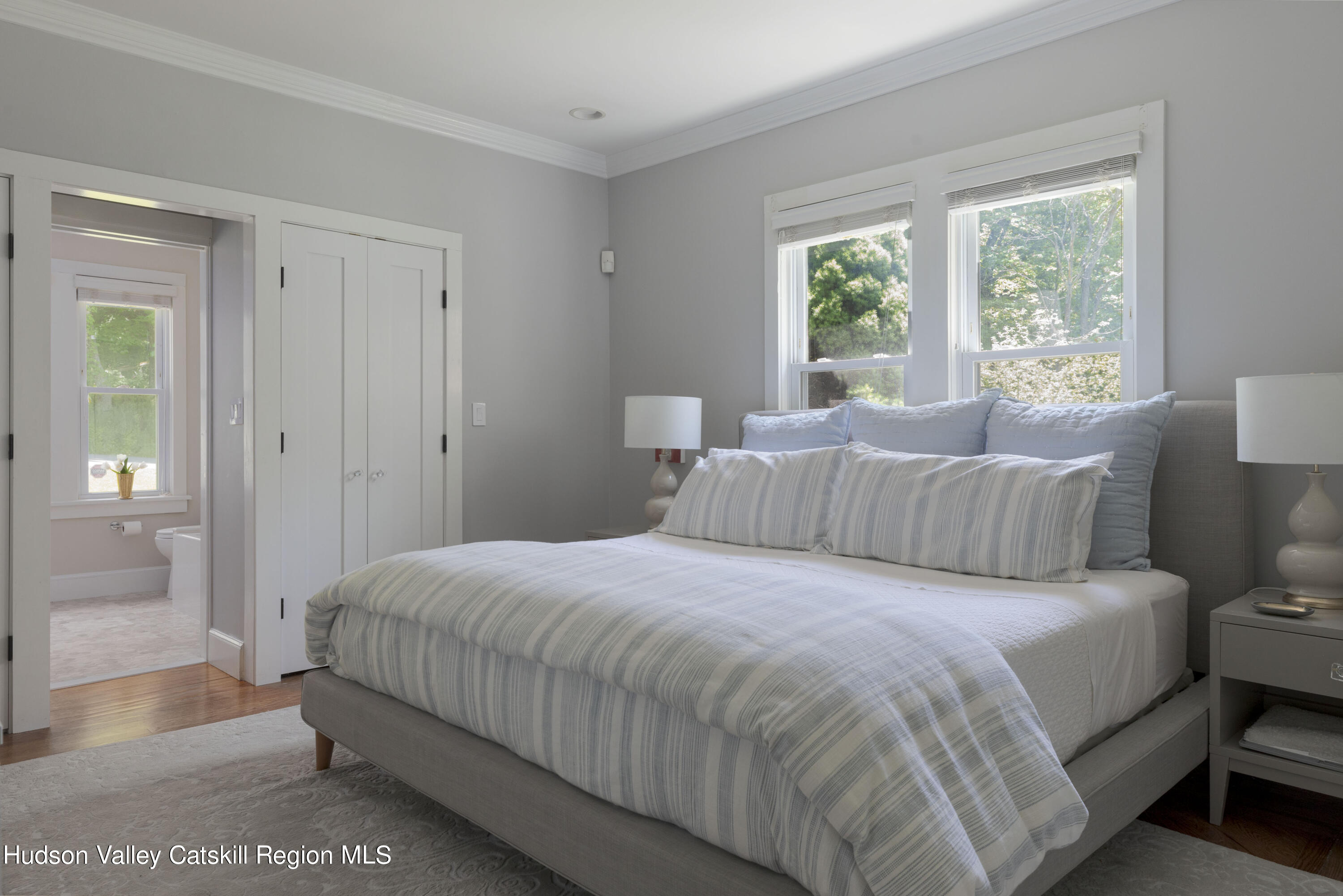 12 Church Hill Road Rifton, NY 12471 - Photo 17 of 33 a bedroom with a bed and a window