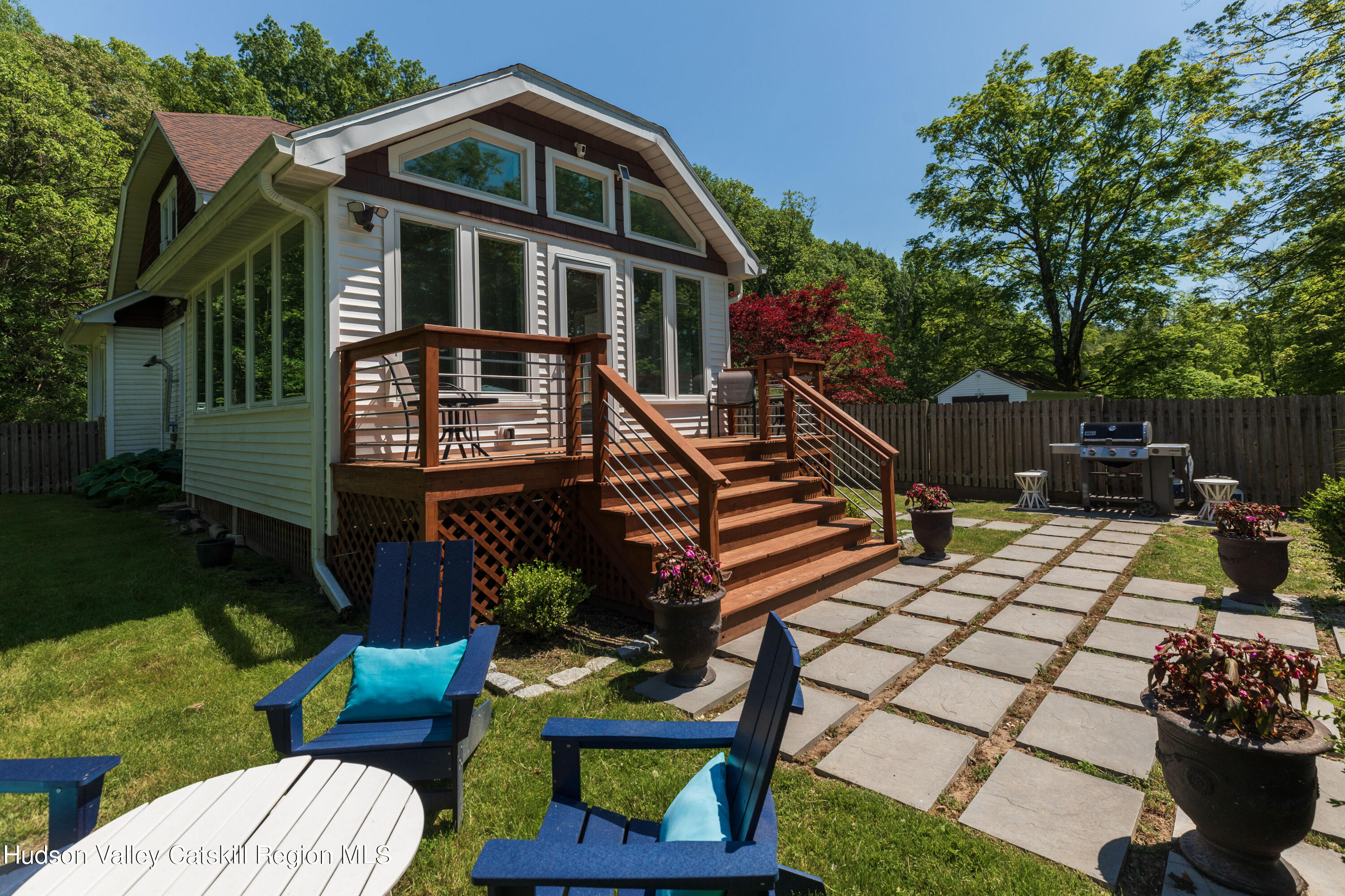 12 Church Hill Road Rifton, NY 12471 - Photo 31 of 33 a view of a house with backyard and sitting area