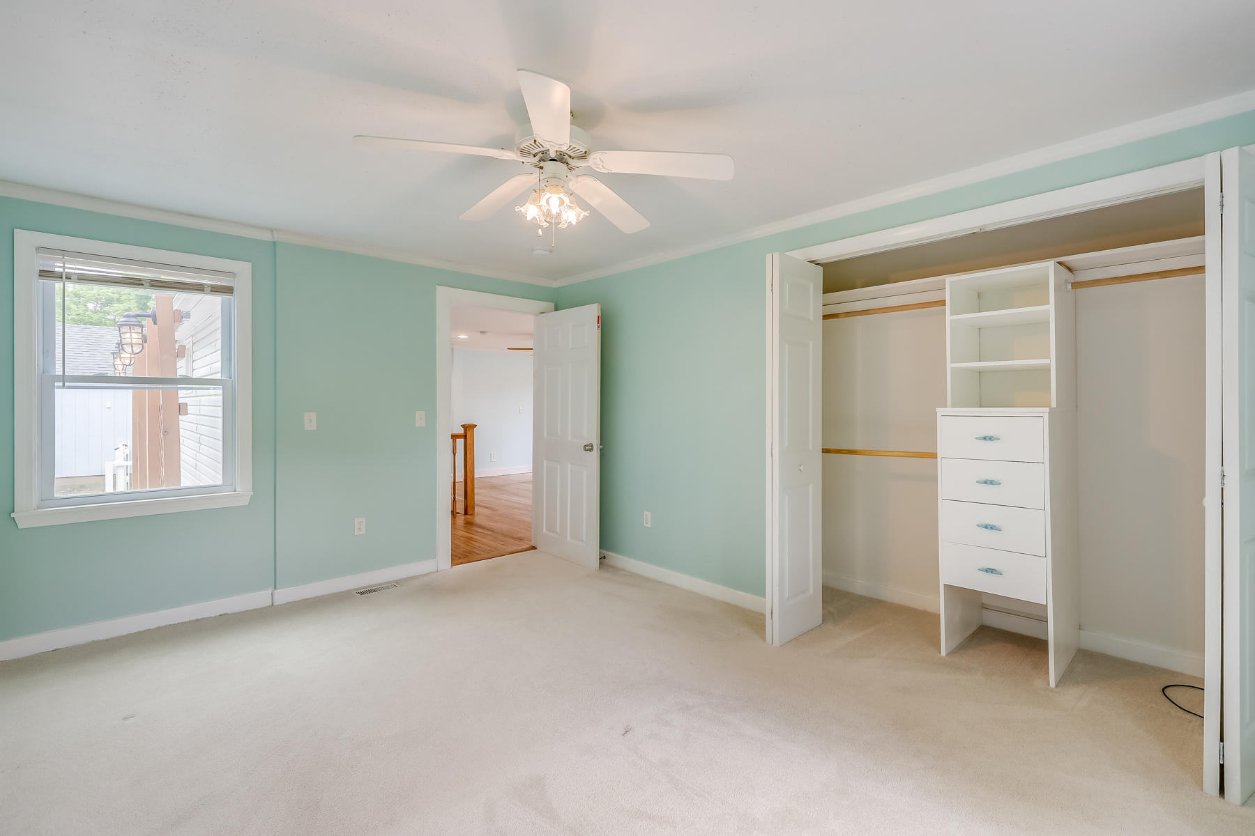 16 Florence Street Monument Beach, MA 02532 - Photo 17 of 35 a view of an empty room with closet and a window