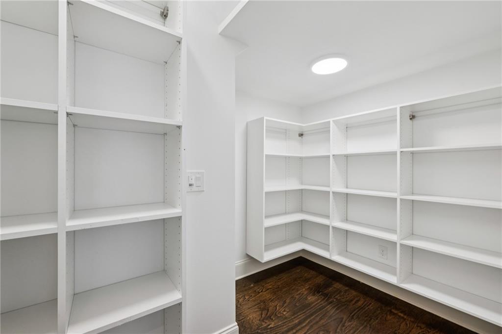 216 Haralson Lane Atlanta, GA 30307 - Photo 17 of 48 a view of an empty room with empty racks