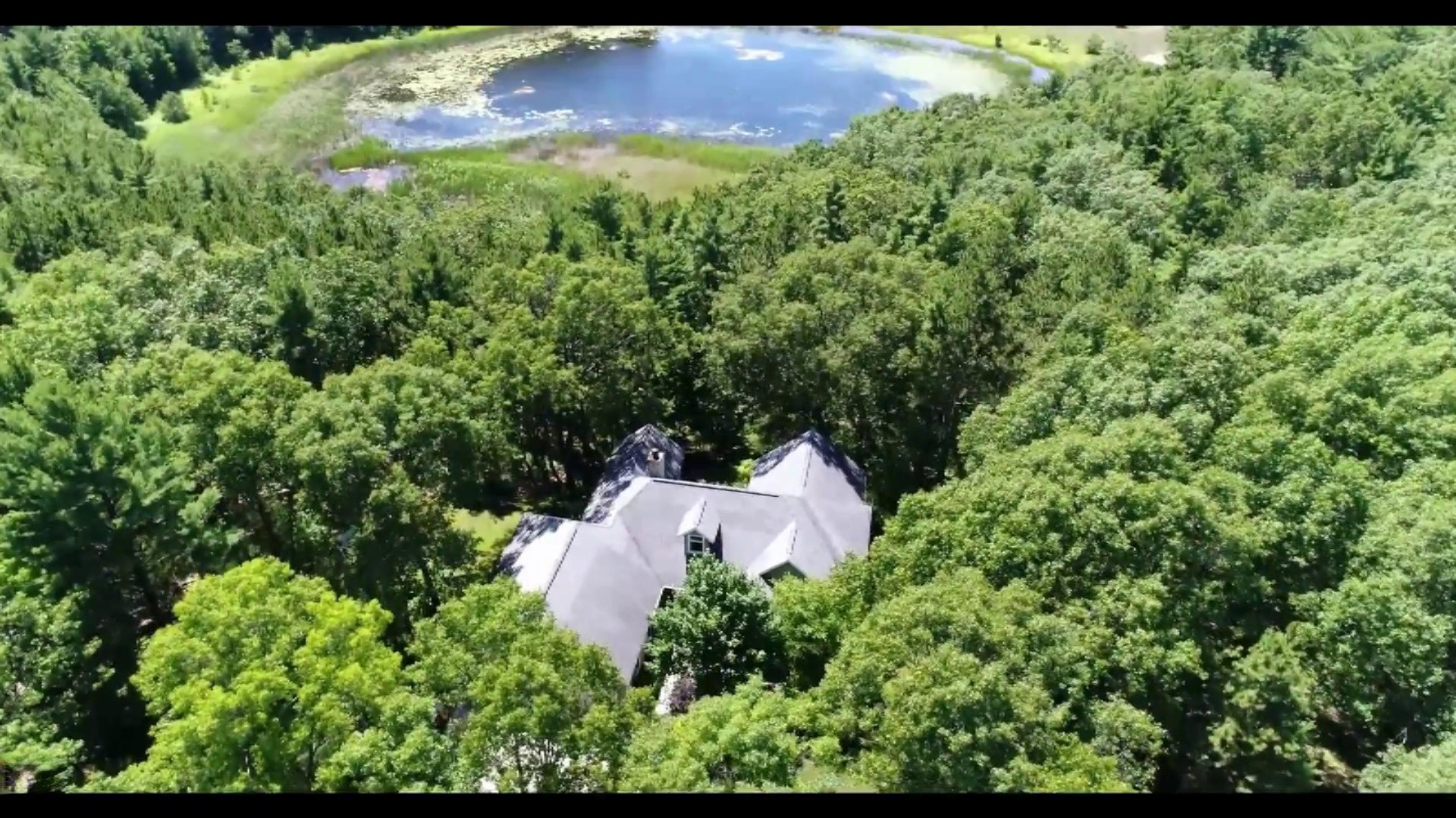 772 Red Apple Road Manistee, MI 49660 - Photo 4 of 110 overview of home and lake