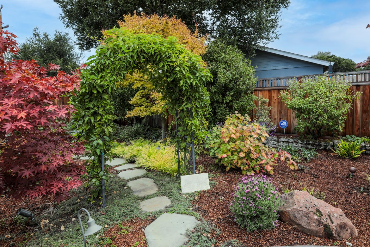 732 Laurel Avenue Menlo Park, CA 94025 - Photo 18 of 22 a view of a yard with plants