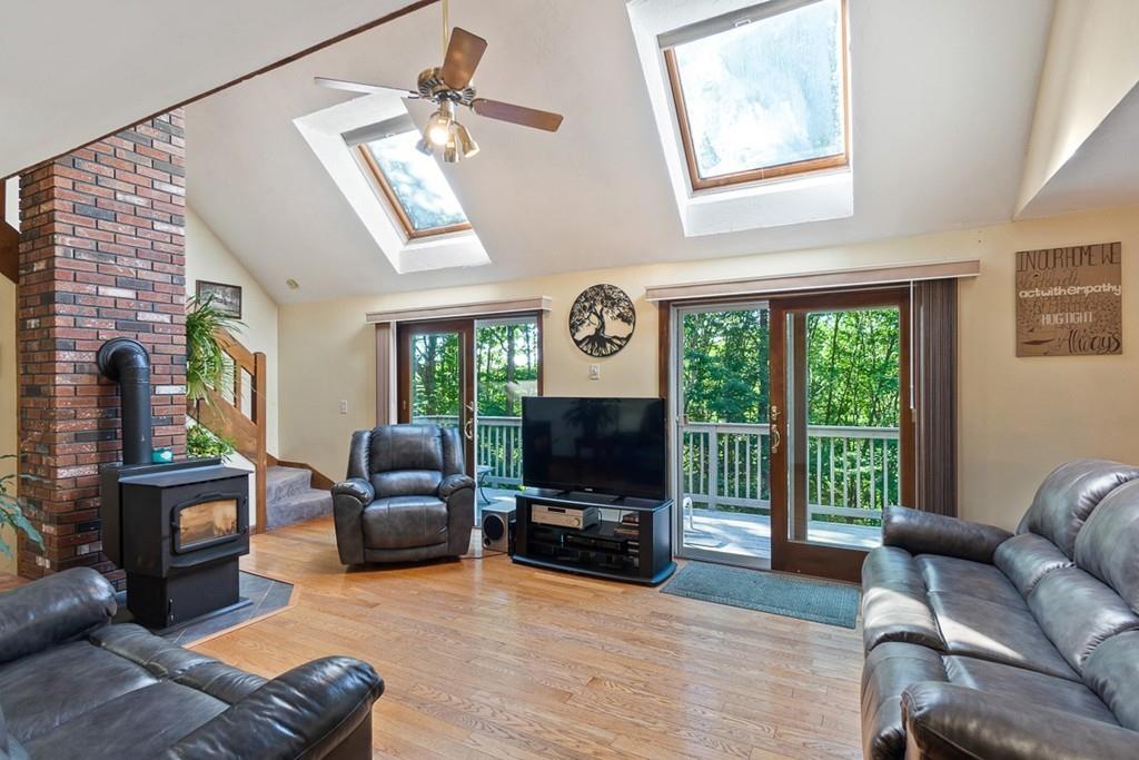 63 Russell Hill Road Ashburnham, MA 01430 - Photo 12 of 30 a living room with furniture and a flat screen tv