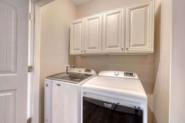 a outdoor space with balcony