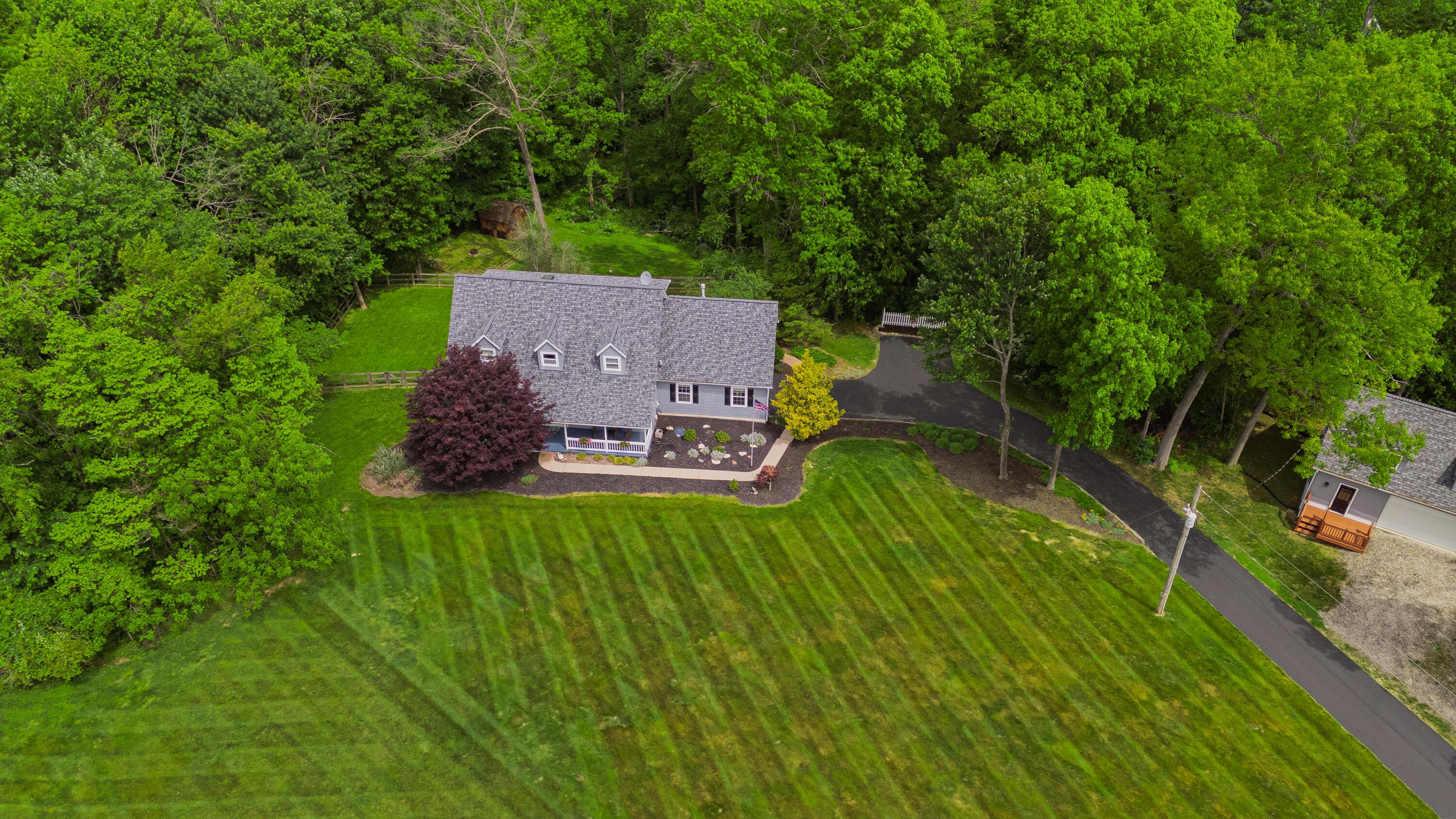 11557 Palmer Road Mount Perry, OH 43760 - Photo 63 of 68 Drone Overhead