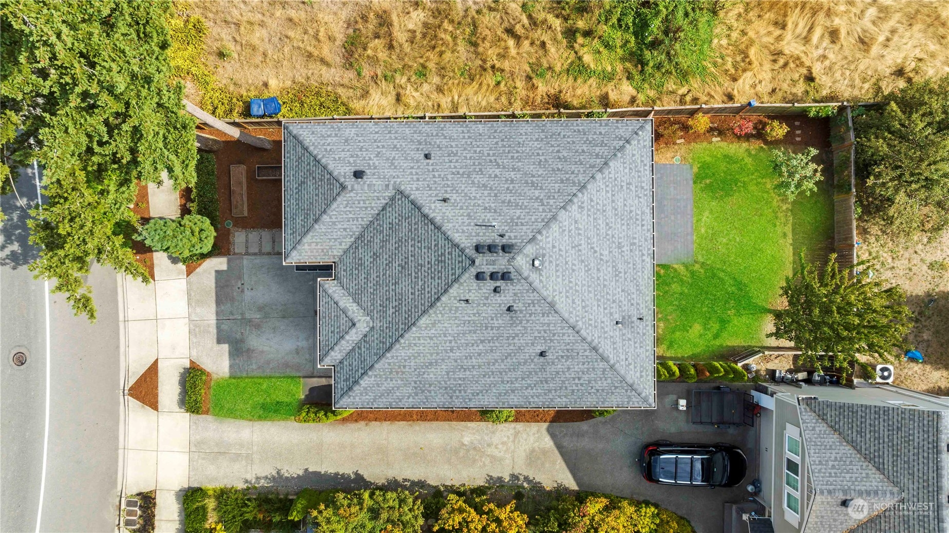 19730 Filbert Drive Bothell, WA 98012 - Photo 34 of 35 an aerial view of a house with a yard