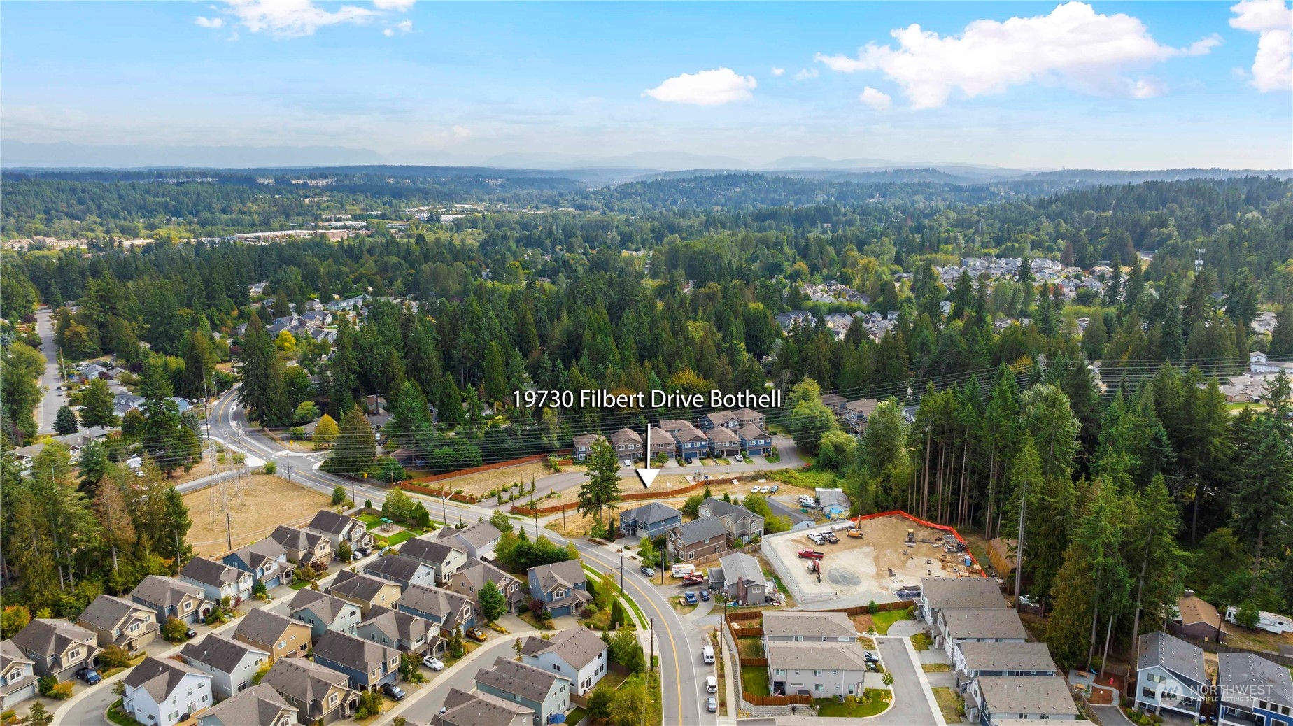 19730 Filbert Drive Bothell, WA 98012 - Photo 35 of 35 a view of a city with lush green forest