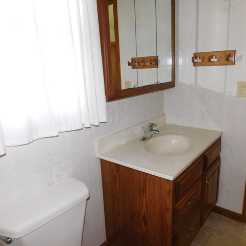 10471 Lee Road Waterman, IL 60556 - Photo 15 of 20 a bathroom with a sink and a toilet