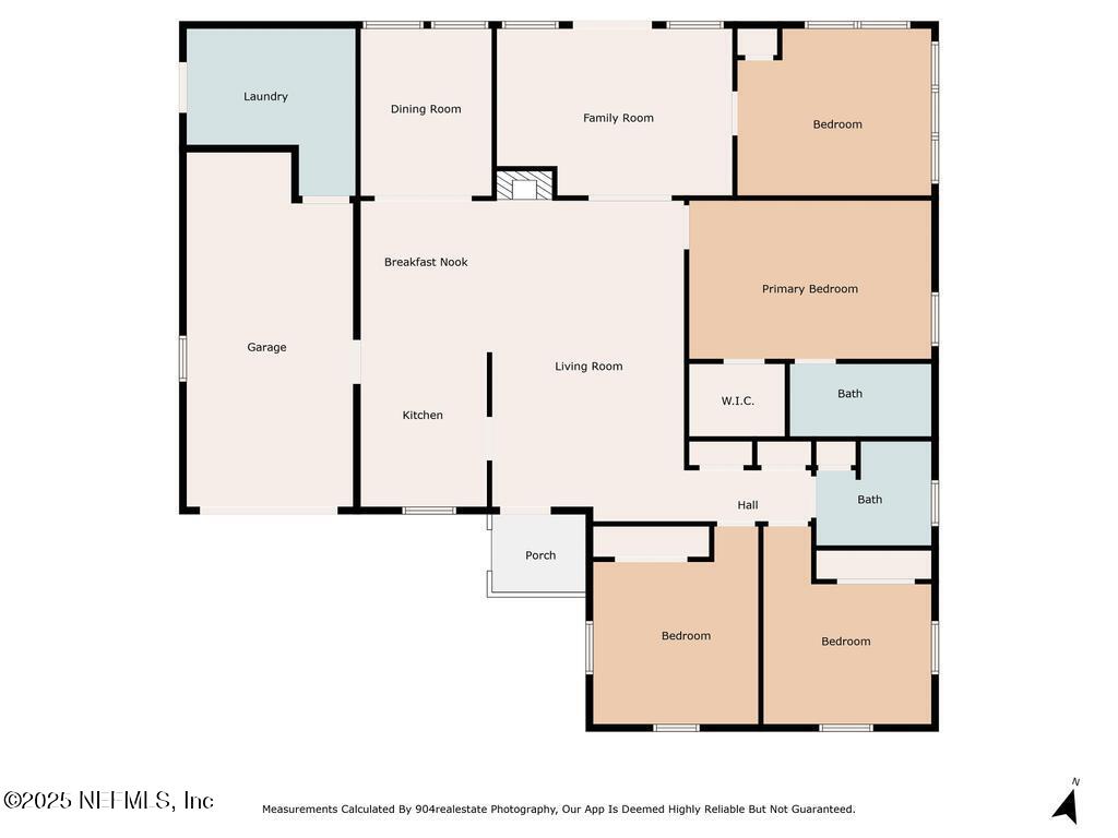 17080 Mcintosh Road Hilliard, FL 32046 - Photo 51 of 52 a picture of a floor plan