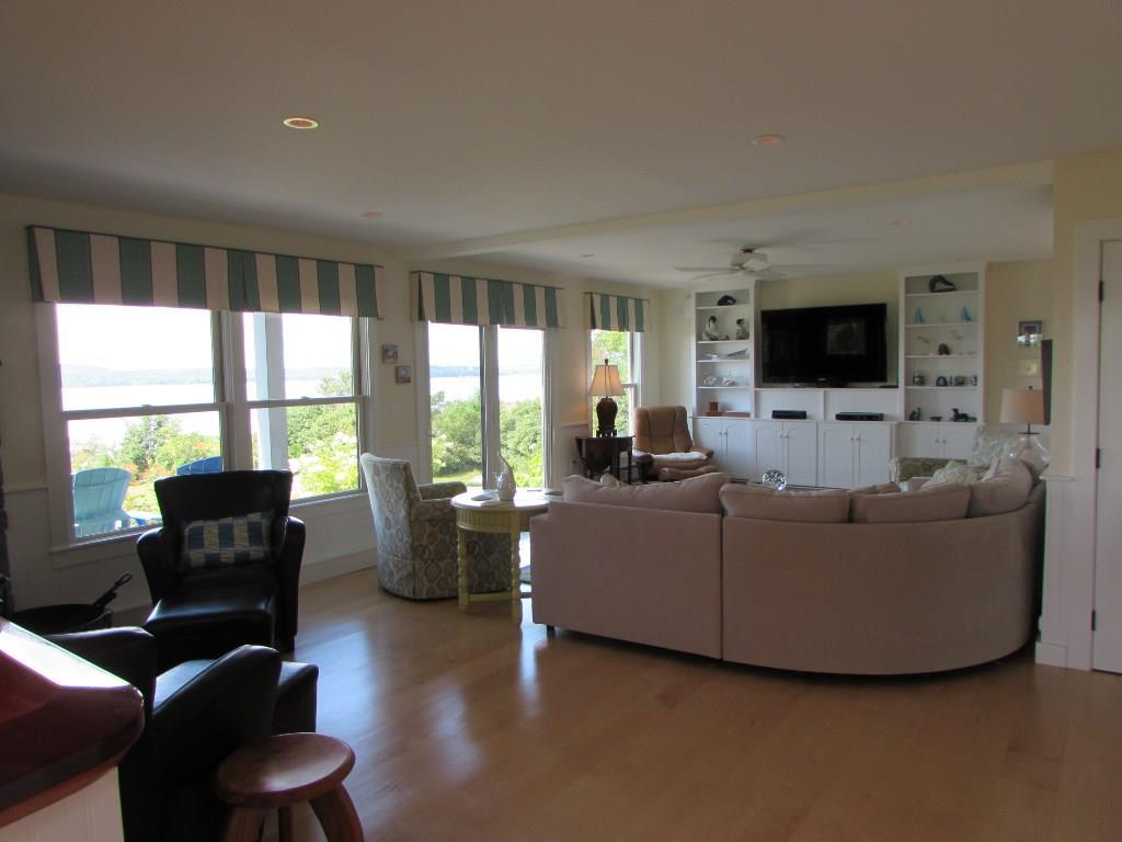 1402 Castine Road Penobscot, ME 04476 - Photo 14 of 35 Looking from the kitchen to the...