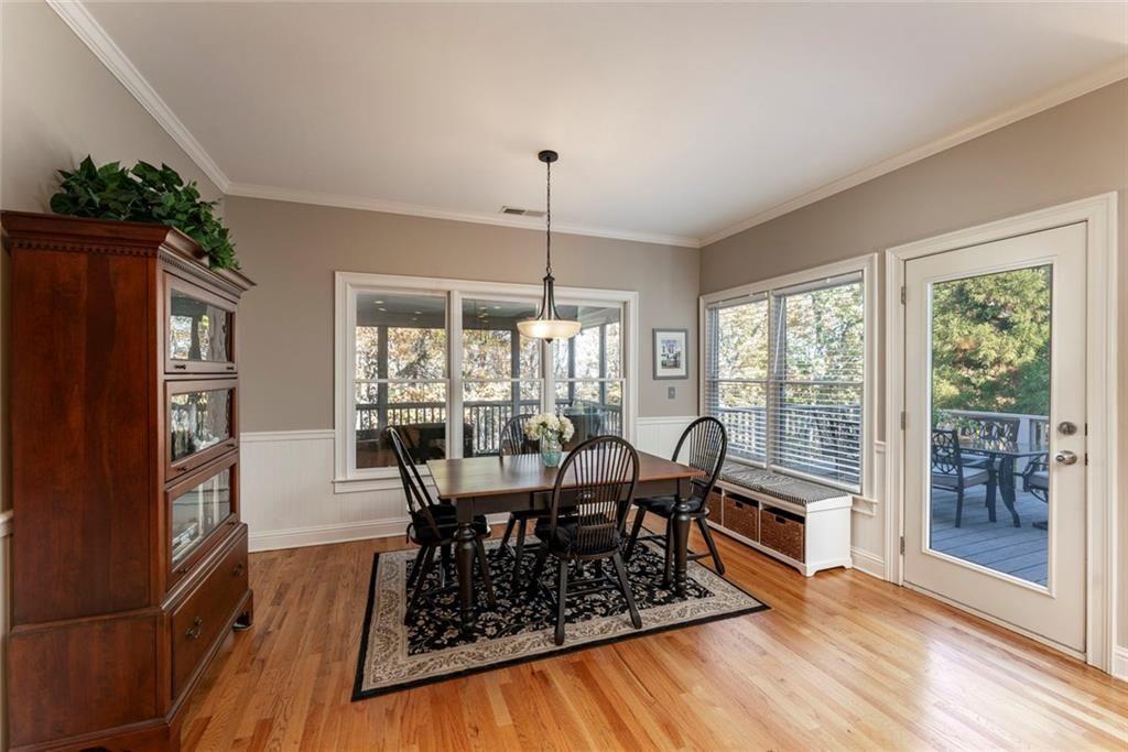 300 Tupelo Trail Canton, GA 30114 - Photo 16 of 50 a view of a dining room with furniture window and outside view