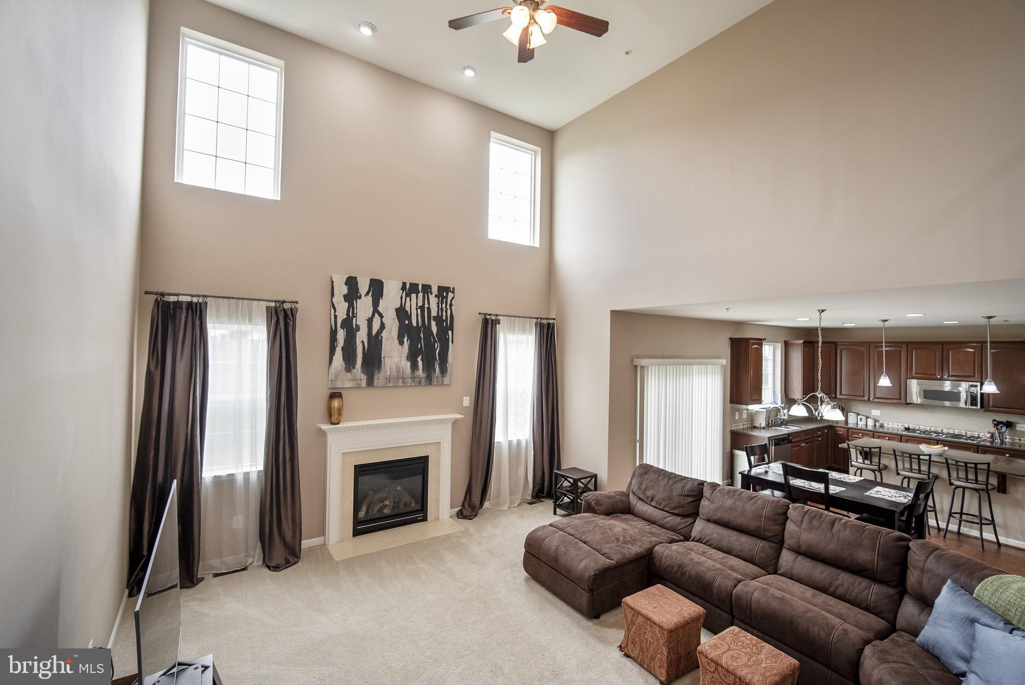 13919 Schaeffer Road Boyds, MD 20841 - Photo 9 of 30 Two Story Family room with gas fire place