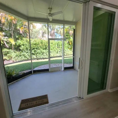 a view of room and window