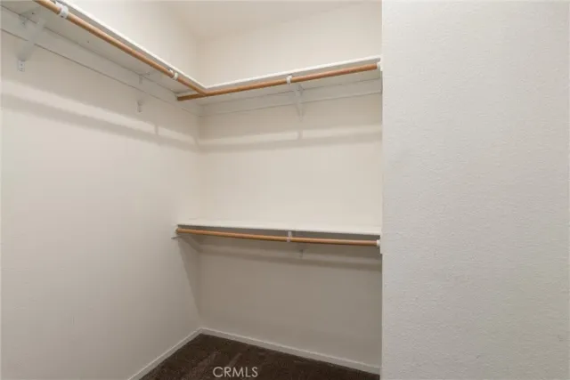 a backyard of a house with a fountain plants and tree