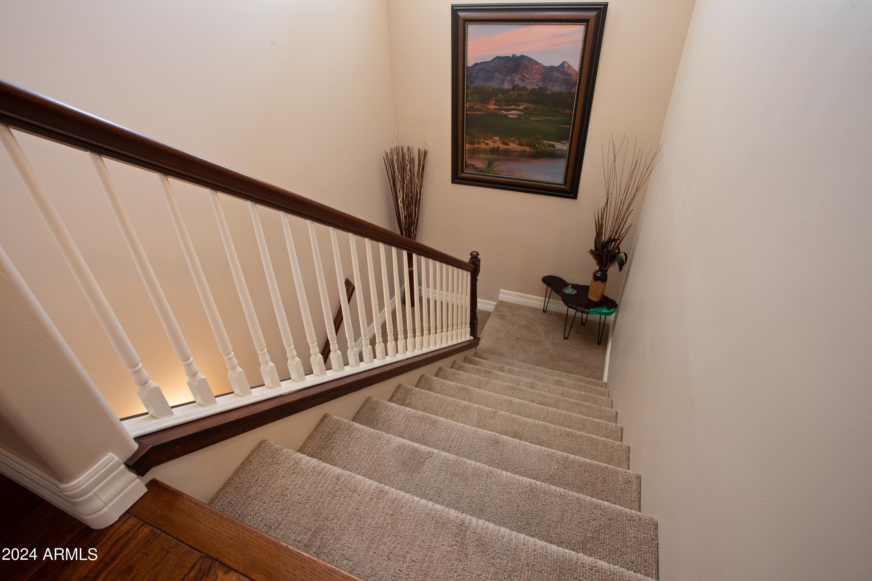 3302 Bar-Circle-A Road Prescott, AZ 86301 - Photo 28 of 48 Stairway to Lower Level