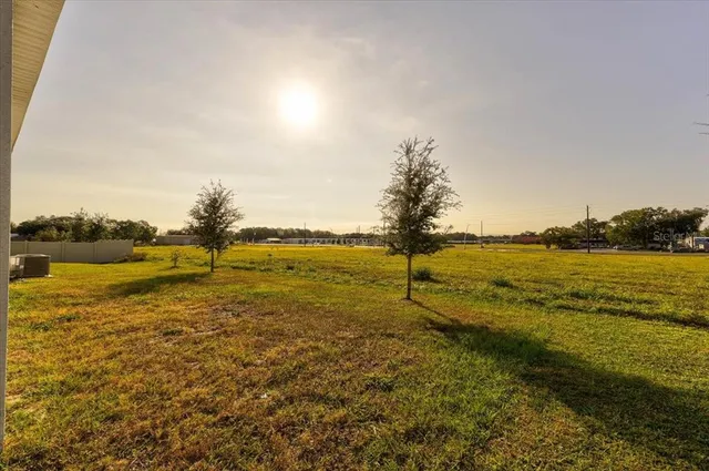 a view of an ocean with beach