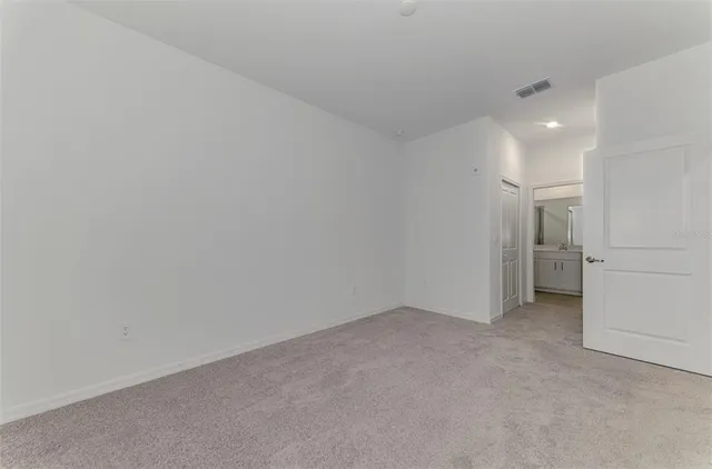 a view of empty room