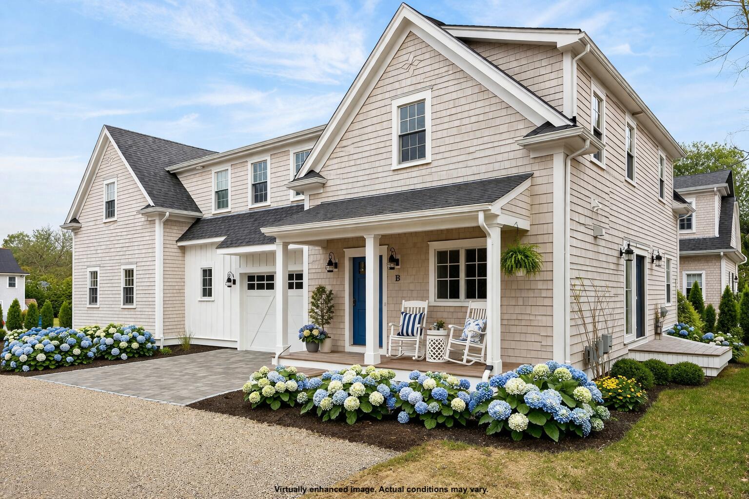 255 Old Main Road, Unit 1B North Falmouth, MA 02556 - Photo 48 of 88 front view of a house and a yard
