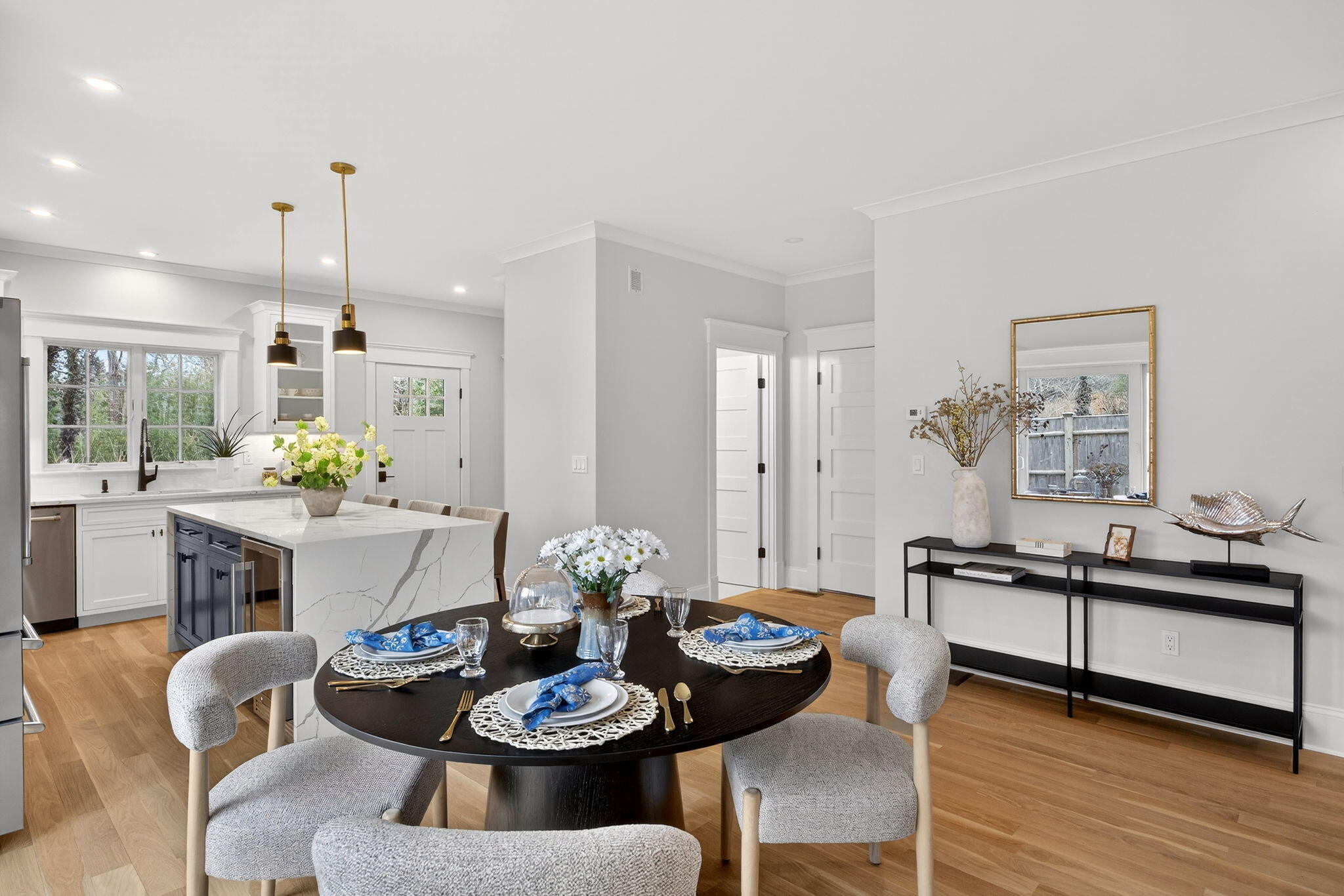 255 Old Main Road, Unit 1B North Falmouth, MA 02556 - Photo 6 of 88 a living room with furniture and wooden floor