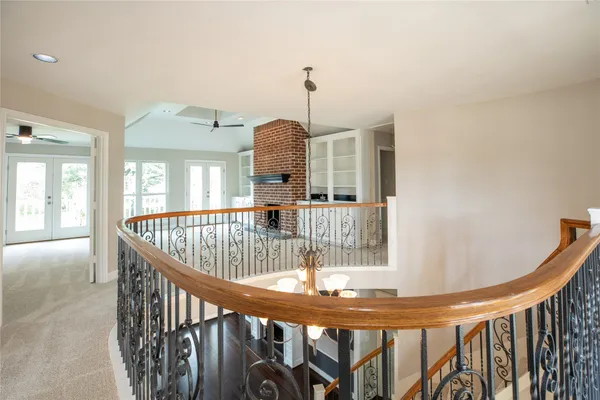 a view of closet area