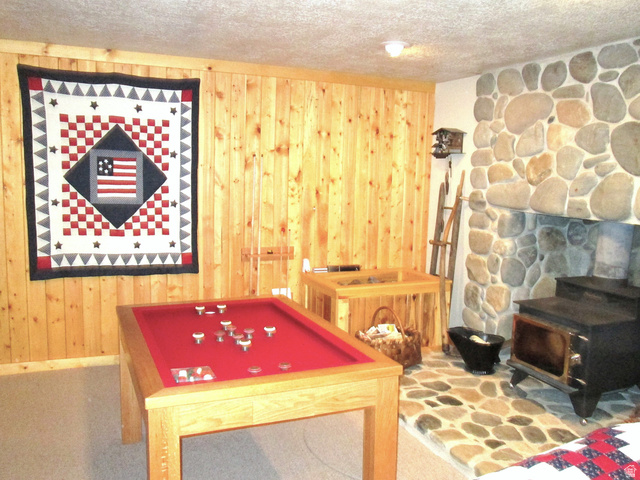6210 Mountain View Road, Unit 133 Coalville, UT 84017 - Photo 59 of 87 The bumper pool table was custom built for the cabin and has a slate base, and a matching wooden cover top for multiple uses.