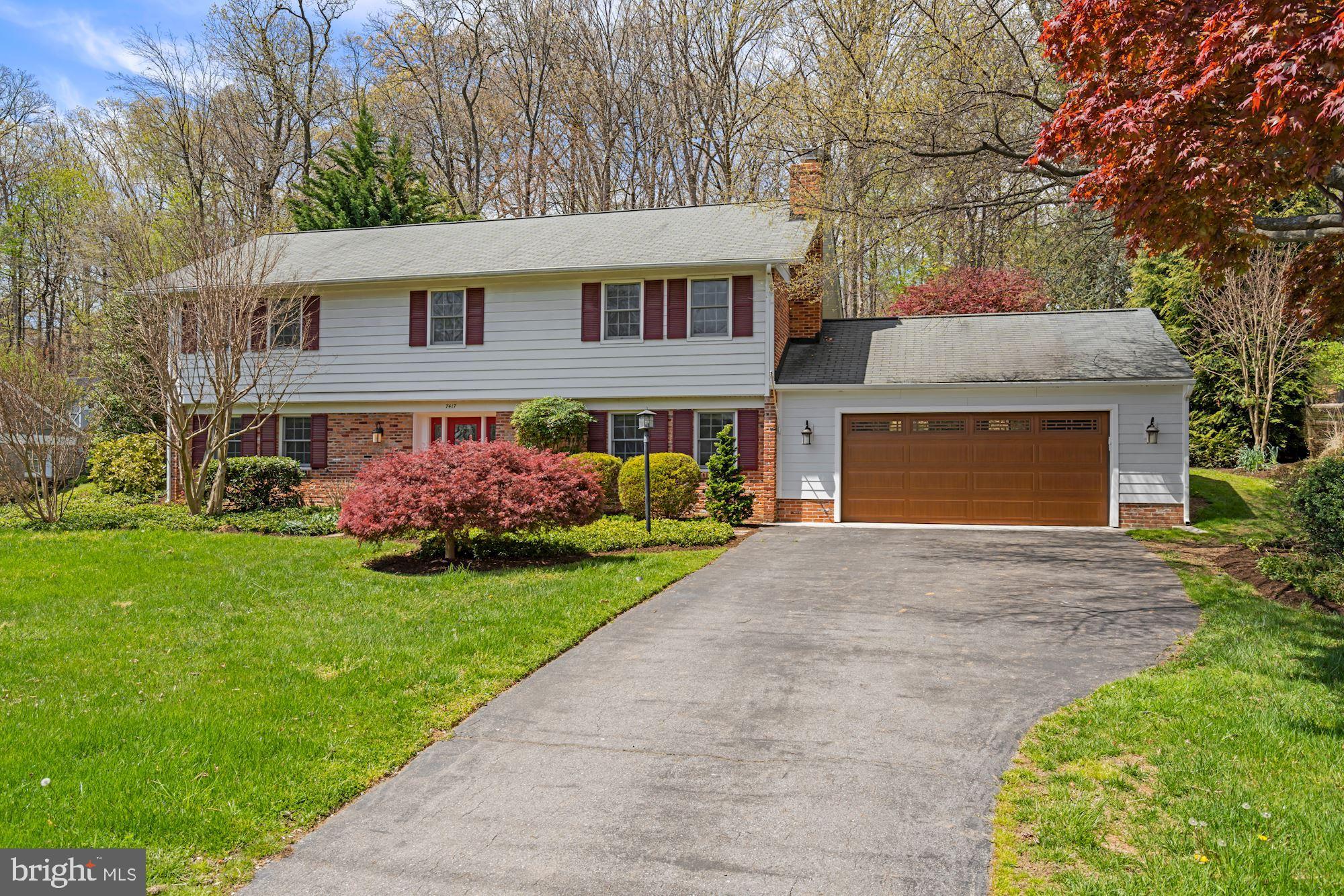 7417 Miller Fall Road Derwood, MD 20855 - Photo 3 of 38 2-car Garage & long driveway