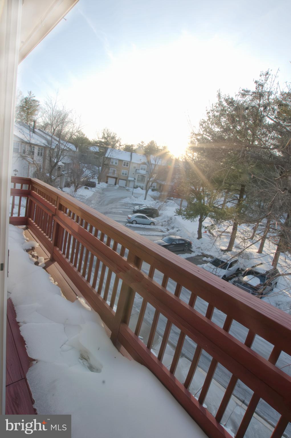 4753 River Valley Way, Unit 56 Bowie, MD 20720 - Photo 27 of 36 Master Bedroom Balcony