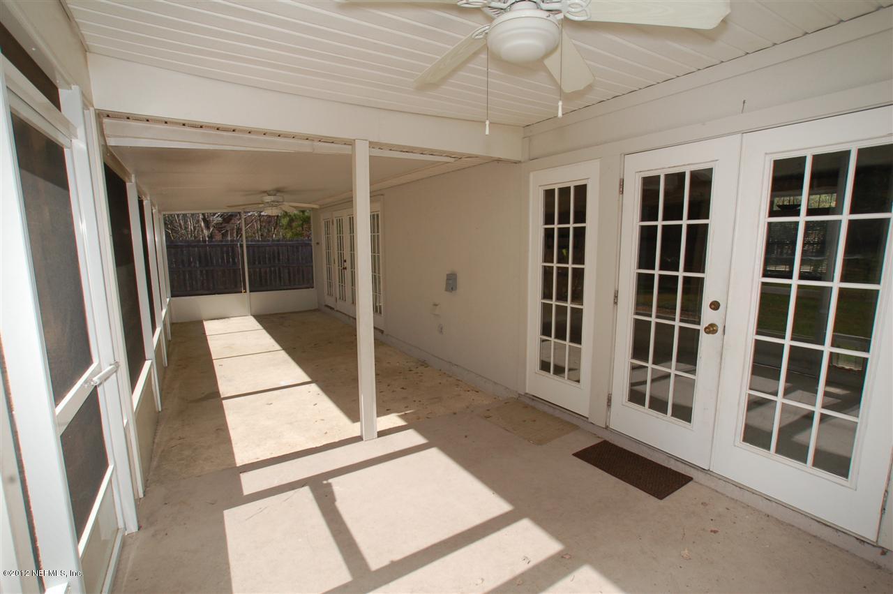 136 Old Hard Road Fleming Island, FL 32003 - Photo 26 of 35 Large Screened Lanai