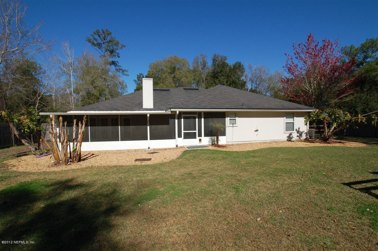 136 Old Hard Road Fleming Island, FL 32003 - Photo 32 of 35 Rear View of Home