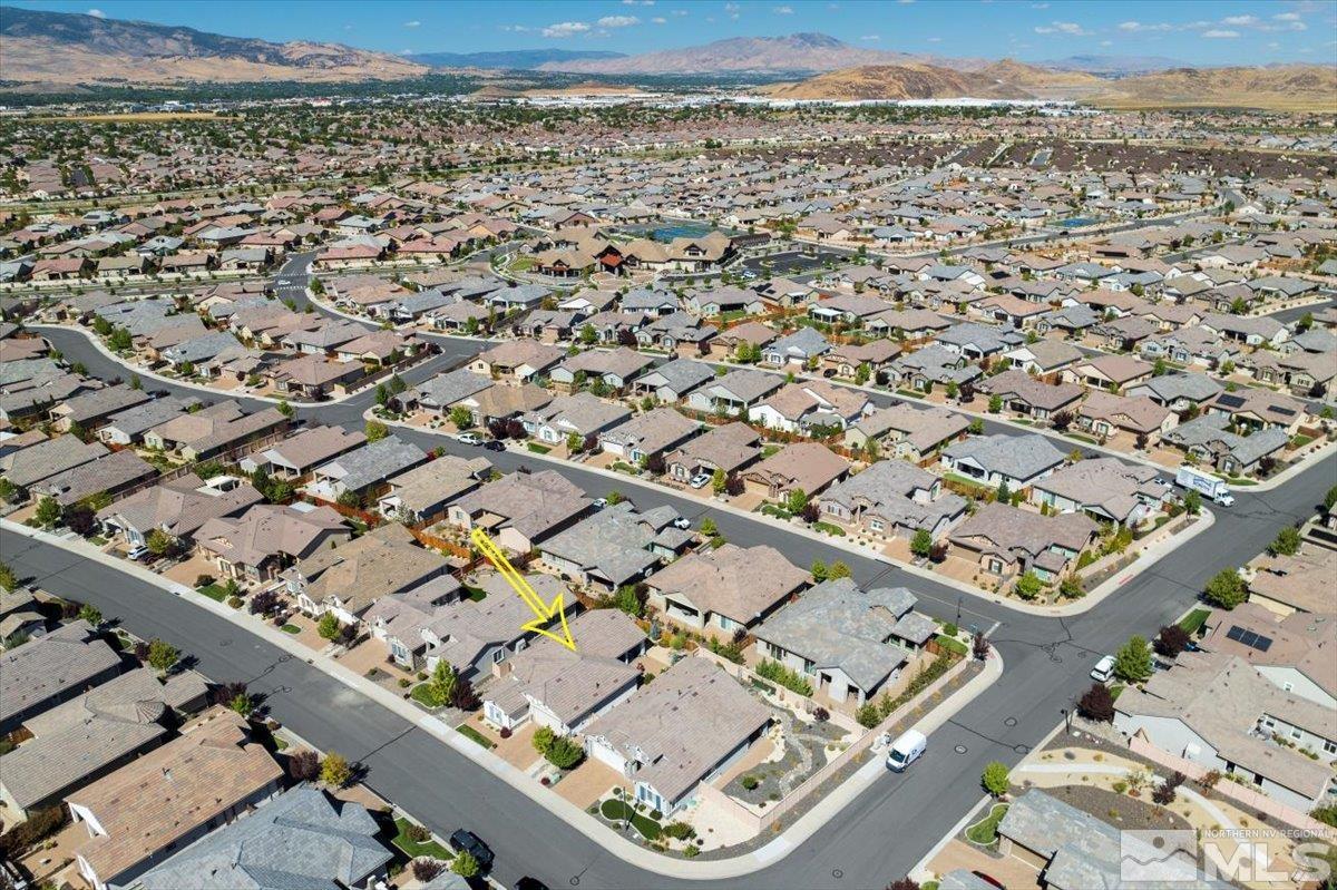 2315 Trakehner Lane Reno, NV 89521 - Photo 32 of 40 an aerial view of residential houses with outdoor space